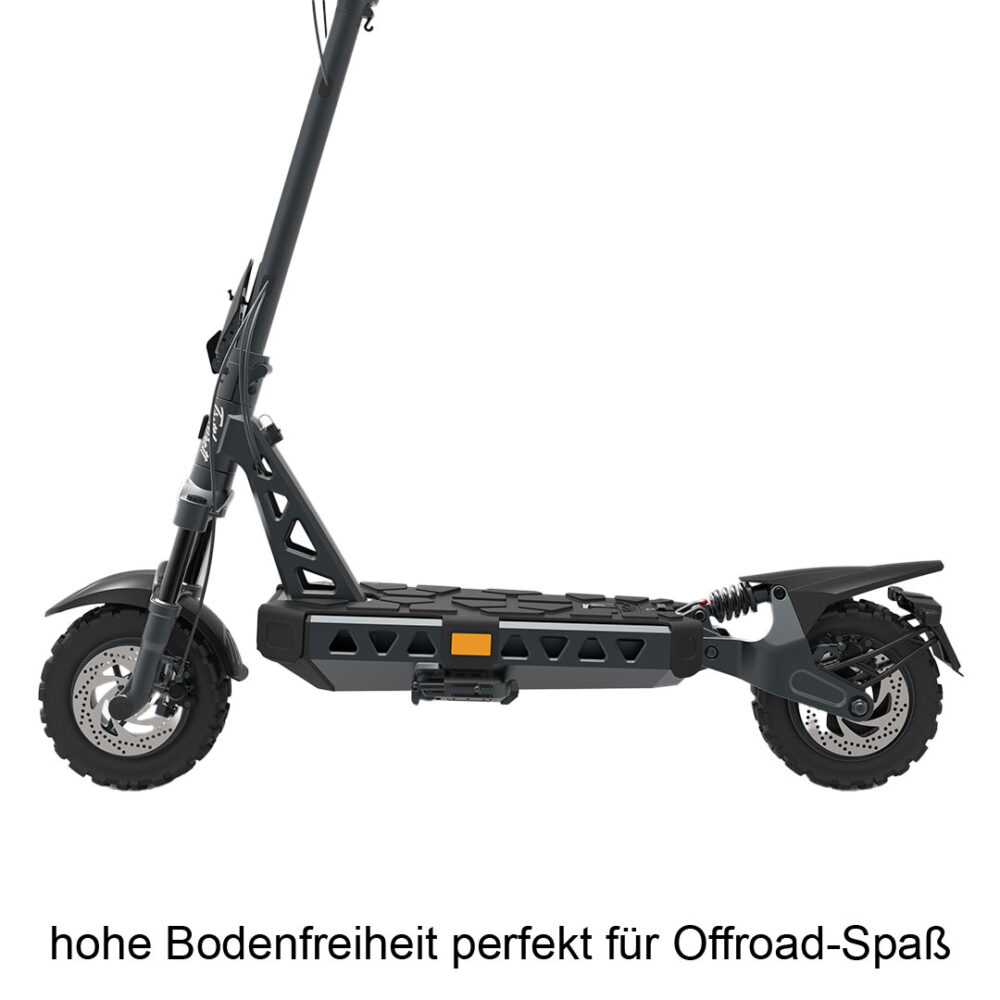 trittbrett hilde escooter elektroscooter ansicht von der seite