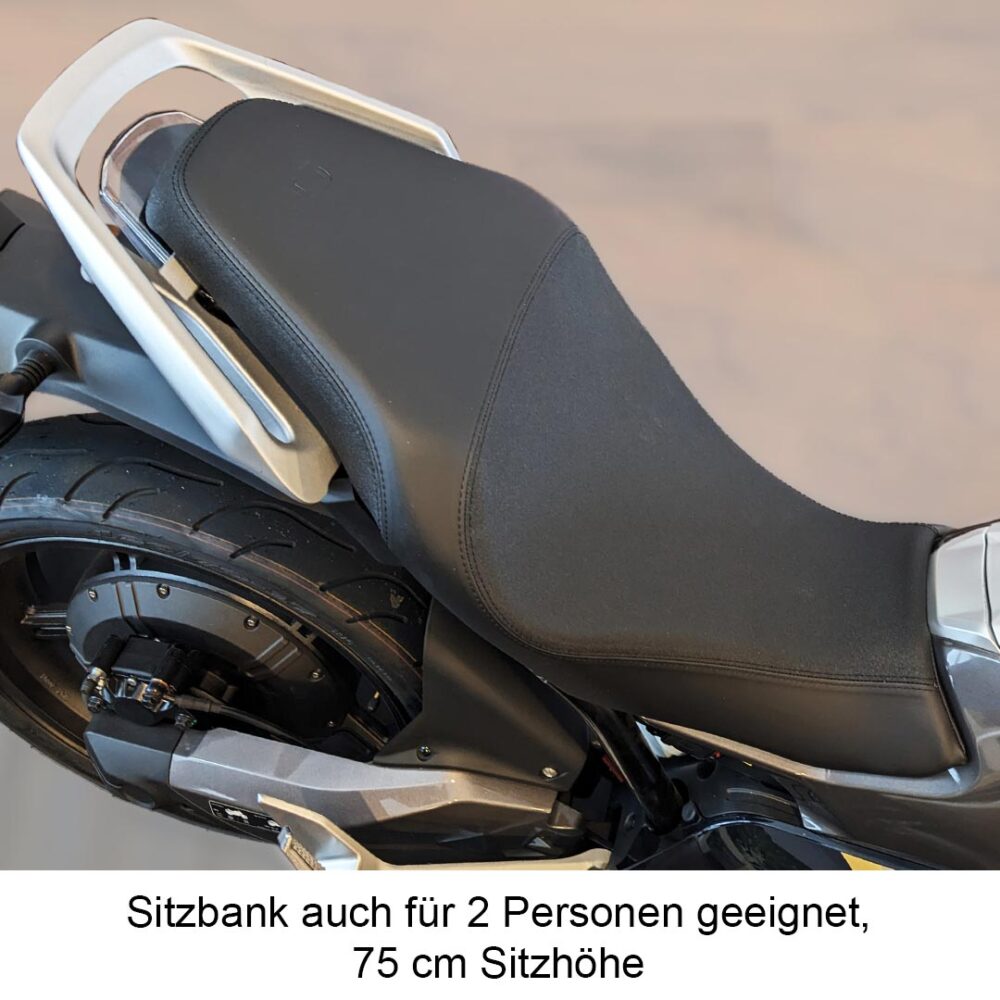 Sitzbank von Super Soco TS Streethunter 45 km/h Elektromotorrad