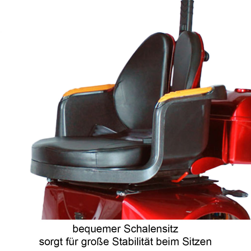 drehbarer Sitz von Eco Engel 540 Seniorenmobil mit elektromagnetischer Bremse