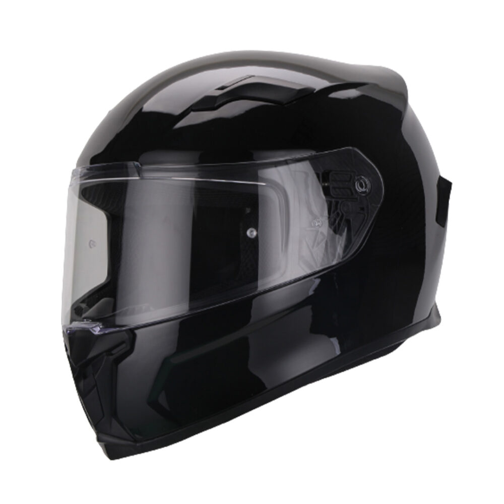 Vito Integralhelm in schwarz für Motorrad und Roller