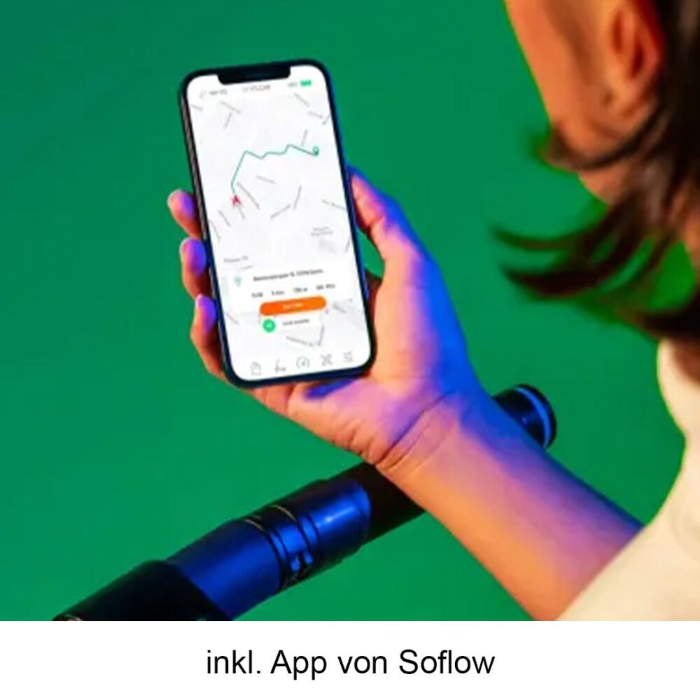 App von Soflow ONE + escooter